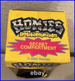 Vintage 2002 Homies 6 Bobblehead in Sealed Box Tiny