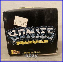 Vintage 2002 Homies 6 Bobblehead in Sealed Box Tiny