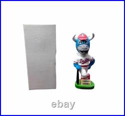 Vintage 2003 Tulsa Drillers Hornsby Mascot SGA Bobblehead Limited Edition w Box
