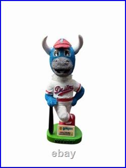 Vintage 2003 Tulsa Drillers Hornsby Mascot SGA Bobblehead Limited Edition w Box