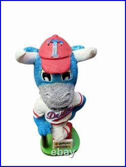 Vintage 2003 Tulsa Drillers Hornsby Mascot SGA Bobblehead Limited Edition w Box