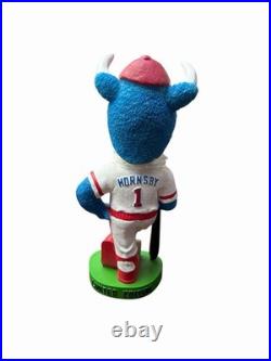 Vintage 2003 Tulsa Drillers Hornsby Mascot SGA Bobblehead Limited Edition w Box
