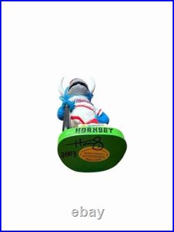 Vintage 2003 Tulsa Drillers Hornsby Mascot SGA Bobblehead Limited Edition w Box