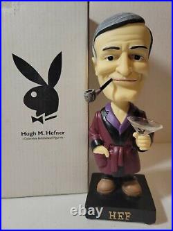 Vintage 2005 Hugh M. Hefner Collectable Bobblehead Figurine 7.5