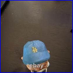 Vintage 4.5 LA Dodgers Bobblehead MLB Baseball 1960s White Circle Base