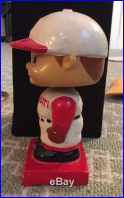Vintage 50's 60's Cincinnati Reds Bobblehead Bobble Head Baseball Mascot RARE