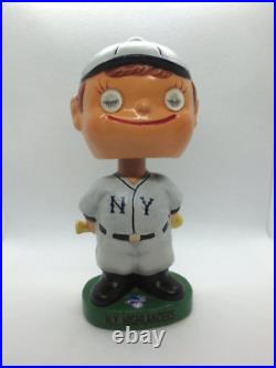 Vintage 60's Blinky Eyed New York Highlanders Baseball Bobblehead Nodder Custom