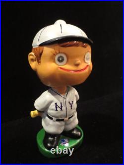 Vintage 60's Blinky Eyed New York Highlanders Baseball Bobblehead Nodder Custom