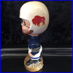 Vintage 60's Buffalo Bills Bobble Head Gold Base