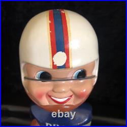Vintage 60's Buffalo Bills Bobble Head Gold Base