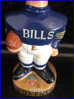 Vintage 60's Buffalo Bills Bobble Head Gold Base