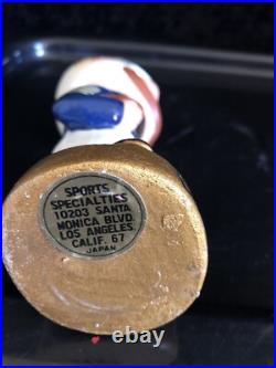 Vintage 60's Buffalo Bills Bobble Head Gold Base
