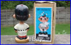 Vintage 60's San Francisco Giants Baseball Mascot Bobblehead Bobble Head Nodder