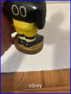 Vintage 60's Sports Specialties Pittsburgh Steelers Gold Based Bobblehead
