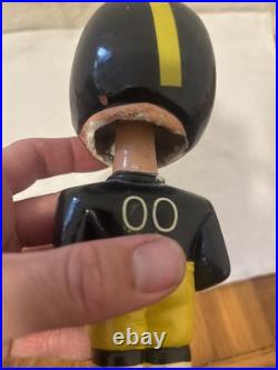Vintage 60's Sports Specialties Pittsburgh Steelers Gold Based Bobblehead