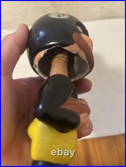Vintage 60's Sports Specialties Pittsburgh Steelers Gold Based Bobblehead