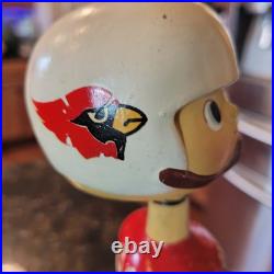 Vintage 60s Arizona Cardinals Bobble Head Nodder Go-Go-Go Falstaff NFL Football