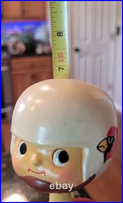 Vintage 60s Arizona Cardinals Bobble Head Nodder Go-Go-Go Falstaff NFL Football