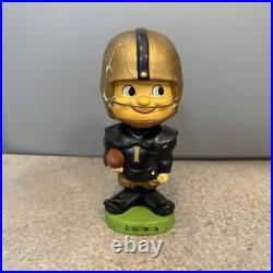 Vintage 60s Bobblehead Nodder Iowa Hawkeyes Football Toes Up Japan Repaired RARE