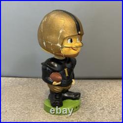 Vintage 60s Bobblehead Nodder Iowa Hawkeyes Football Toes Up Japan Repaired RARE