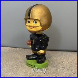 Vintage 60s Bobblehead Nodder Iowa Hawkeyes Football Toes Up Japan Repaired RARE