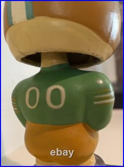 Vintage'60s Green Bay Packers Bobblehead Nodder Square Base Japan NFL Rare
