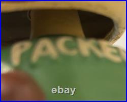 Vintage'60s Green Bay Packers Bobblehead Nodder Square Base Japan NFL Rare