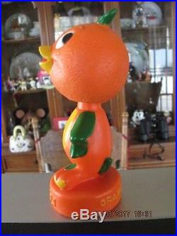 Vintage 70's Disneyland Florida Orange Bird Bobblehead/nodder Made In Hong Kong