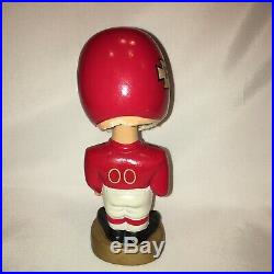 Vintage AFL NFL Kansas City Chiefs Football Bobble Head by Sports Specialties