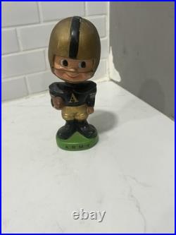 Vintage ARMY College Football Nodder Bobblehead Ceramic Made in Japan 1962 Read