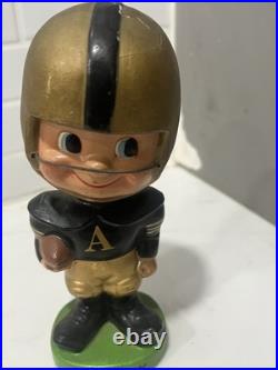 Vintage ARMY College Football Nodder Bobblehead Ceramic Made in Japan 1962 Read