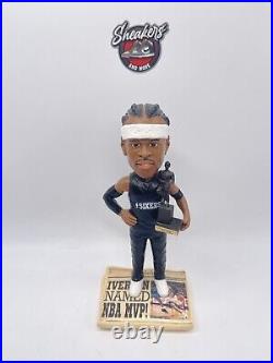 Vintage Allen Iverson Philadelphia 76ers Sixers MVP Newspaper BobbleHead SAMPLE