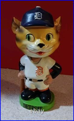 Vintage And Rare 1960s Detroit Tigers Mascot Bobblehead From Japan Vintage And Rare 1960s Detroit Tigers Mascot Bobblehead From Japan