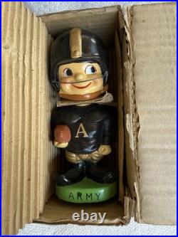 Vintage Army CollegeFootball Nodder Bobblehead Ceramic Made in Japan 1962