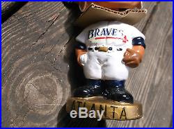 Vintage Atlanta Braves Baseball Bobble head Nodder Collectible Made in Japan