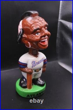 Vintage Atlanta Braves Nodder Bobblehead Ceramic Vtg 1966 Rare Htf No Box Lb2