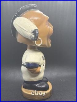 Vintage Atlanta Braves Round Gold Base Bobble Head Nodder 1967 ATLANTA