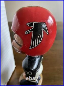Vintage Atlanta Falcons Mascot Team in Motion Nodder Bobblehead 1968 WithBox