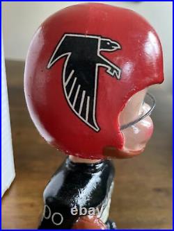 Vintage Atlanta Falcons Mascot Team in Motion Nodder Bobblehead 1968 WithBox
