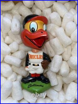 Vintage BALTIMORE 1967 toes up green Base Bobblehead Japan 1967 nodder Vintage BALTIMORE 1967 toes up green Base Bobblehead Japan 1967 nodder