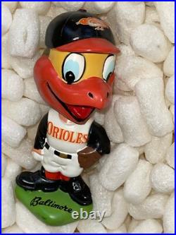 Vintage BALTIMORE 1967 toes up green Base Bobblehead Japan 1967 nodder Vintage BALTIMORE 1967 toes up green Base Bobblehead Japan 1967 nodder