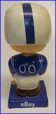 Vintage BALTIMORE COLTS bobblehead nodder EXCELLENT japan 1960s blue square Vintage BALTIMORE COLTS bobblehead nodder EXCELLENT japan 1960s blue square