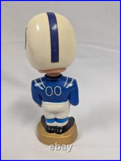 Vintage Baltimore Colts Bobblehead 1967 Nodder Gold Base Japan Football Player