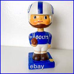 Vintage Baltimore Colts Square Base Bobblehead Bobble Head Nodder Official NFL Vintage Baltimore Colts Square Base Bobblehead Bobble Head Nodder Official NFL