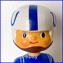Vintage Baltimore Colts Square Base Bobblehead Bobble Head Nodder Official NFL Vintage Baltimore Colts Square Base Bobblehead Bobble Head Nodder Official NFL