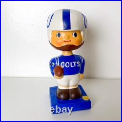 Vintage Baltimore Colts Square Base Bobblehead Bobble Head Nodder Official NFL Vintage Baltimore Colts Square Base Bobblehead Bobble Head Nodder Official NFL