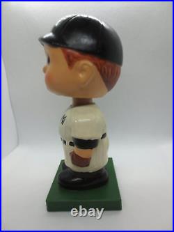 Vintage Baseball 1960's New York Yankees Wood Base Nodder Bobblehead Custom Vintage Baseball 1960's New York Yankees Wood Base Nodder Bobblehead Custom