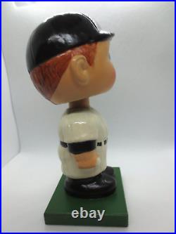 Vintage Baseball 1960's New York Yankees Wood Base Nodder Bobblehead Custom Vintage Baseball 1960's New York Yankees Wood Base Nodder Bobblehead Custom