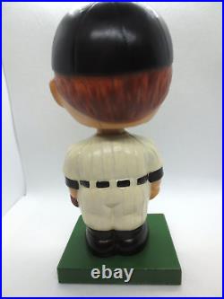 Vintage Baseball 1960's New York Yankees Wood Base Nodder Bobblehead Custom Vintage Baseball 1960's New York Yankees Wood Base Nodder Bobblehead Custom