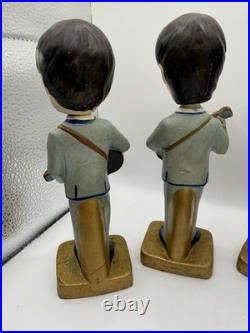 Vintage Beatles 1964 Car Mascots 8 Bobb'n Bobble Head Nodders Complete Set of 4
